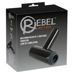 Rebel Duo Blowjob Masturbator Met Handvat -Cock & Ball Toys Rebel Duo Blowjob Masturbator met handvat 8