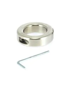 Rimba Bondage Play - Ball Stretcher Chirurgisch Staal 1.5 Cm Hoog Met InbusSleutel - 170 Gram