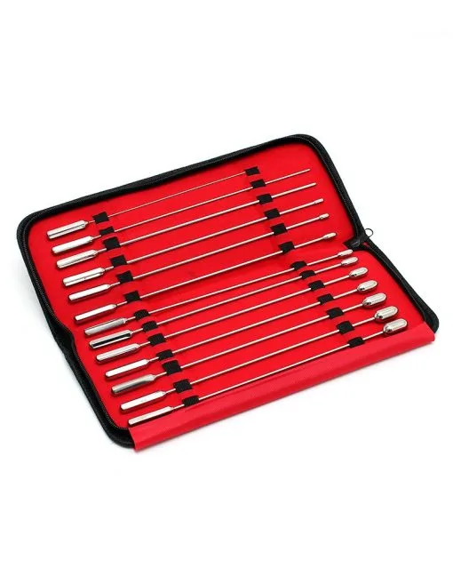 Rimba Bondage Play - Rosebud Sounds Set (13 Stuks) -Cock & Ball Toys Rimba Bondage Play Rosebud Sounds Set 13 stuks