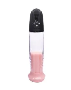 RIMBA TOYS Rimba P Pump PP05 Elektronische Penispomp Met Vagina Sleeve - Zwart -Cock & Ball Toys Rimba P Pump PP05 Elektronische Penispomp met Vagina Sleeve Zwart 4
