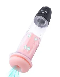 RIMBA TOYS Rimba P Pump PP05 Elektronische Penispomp Met Vagina Sleeve - Zwart -Cock & Ball Toys Rimba P Pump PP05 Elektronische Penispomp met Vagina Sleeve Zwart 9