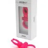 RIMBA TOYS Rimba Rome Vibrerende Cockring Met Clitoris Stimulatie - Roze