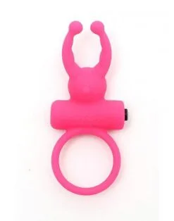 RIMBA TOYS Rimba Rome Vibrerende Cockring Met Clitoris Stimulatie - Roze -Cock & Ball Toys Rimba Rome vibrerende cockring met clitoris stimulatie roze 6