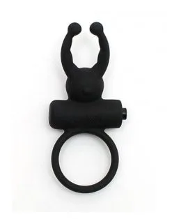 RIMBA TOYS Rimba Rome Vibrerende Cockring Met Clitoris Stimulatie - Zwart -Cock & Ball Toys Rimba Rome vibrerende cockring met clitoris stimulatie zwart 7