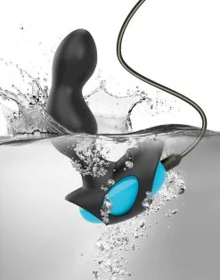 Rocks Off Rocks-off - Men-X Index Prostaat Vibrator - Zwart/Blauw -Cock & Ball Toys Rocks off Men X Index Prostaat vibrator zwartblauw 6