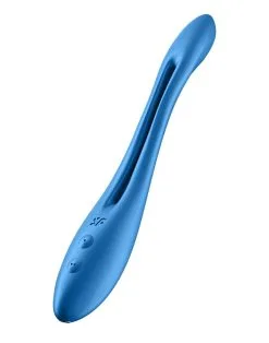 Satisfyer - Multifunctionale Buigbare Vibrator Elastic Game - Blauw