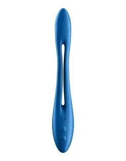 Satisfyer - Multifunctionale Buigbare Vibrator Elastic Game - Blauw -Cock & Ball Toys Satisfyer Multifunctionale Buigbare Vibrator ELASTIC GAME blauw 3