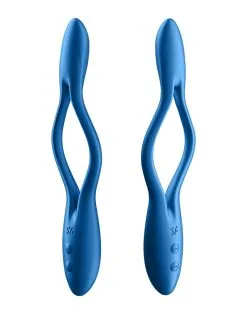 Satisfyer - Multifunctionale Buigbare Vibrator Elastic Game - Blauw -Cock & Ball Toys Satisfyer Multifunctionale Buigbare Vibrator ELASTIC GAME blauw 6
