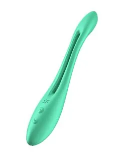 Satisfyer - Multifunctionale Buigbare Vibrator Elastic Game - Groen