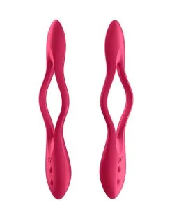 Satisfyer - Multifunctionale Buigbare Vibrator Elastic Game - Rood -Cock & Ball Toys Satisfyer Multifunctionale Buigbare Vibrator ELASTIC GAME rood 6