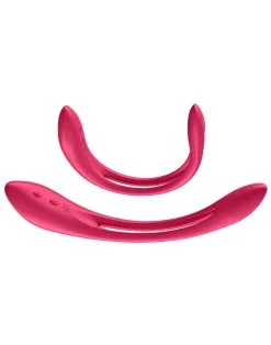 Satisfyer - Multifunctionale Buigbare Vibrator Elastic Game - Rood -Cock & Ball Toys Satisfyer Multifunctionale Buigbare Vibrator ELASTIC GAME rood 7