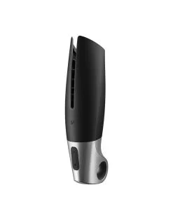 Satisfyer - Power Masturbator Met App Control- Zwart/Zilver