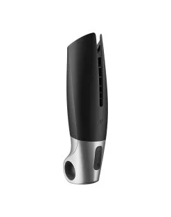 Satisfyer - Power Masturbator Met App Control- Zwart/Zilver -Cock & Ball Toys Satisfyer Power Masturbator Met App Control ZwartZilver 8