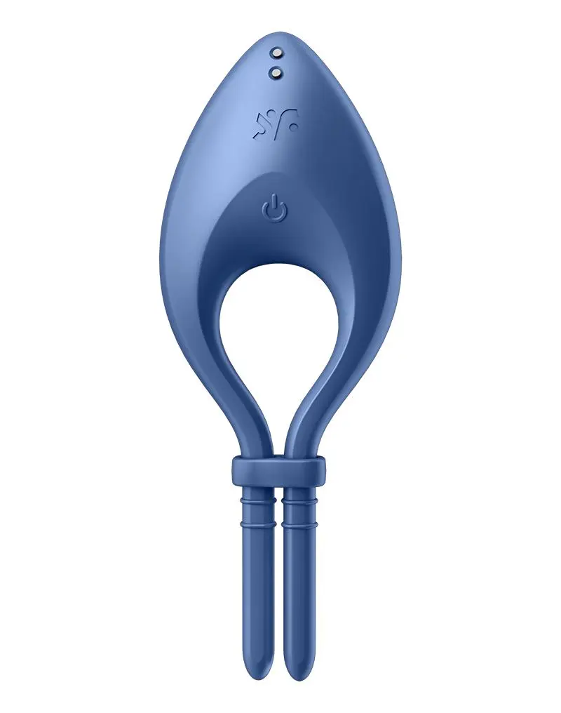 Satisfyer - Vibrerende Cockring BullS Eye Met App Control - Blauw 5 Satisfyer - Vibrerende Cockring BullS Eye Met App Control - Blauw - Afbeelding 3