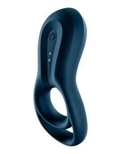 Satisfyer - Vibrerende Cockring Met Partner Stimulator - Koppel Vibrator Epic Duo - Blauw