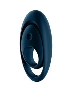 Satisfyer - Vibrerende Cockring Met Partner Stimulator - Koppel Vibrator Glorious Duo - Blauw