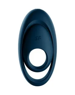 Satisfyer - Vibrerende Cockring Met Partner Stimulator - Koppel Vibrator Glorious Duo - Blauw -Cock & Ball Toys Satisfyer Vibrerende Cockring met Partner Stimulator Koppel Vibrator GLORIOUS DUO blauw 3