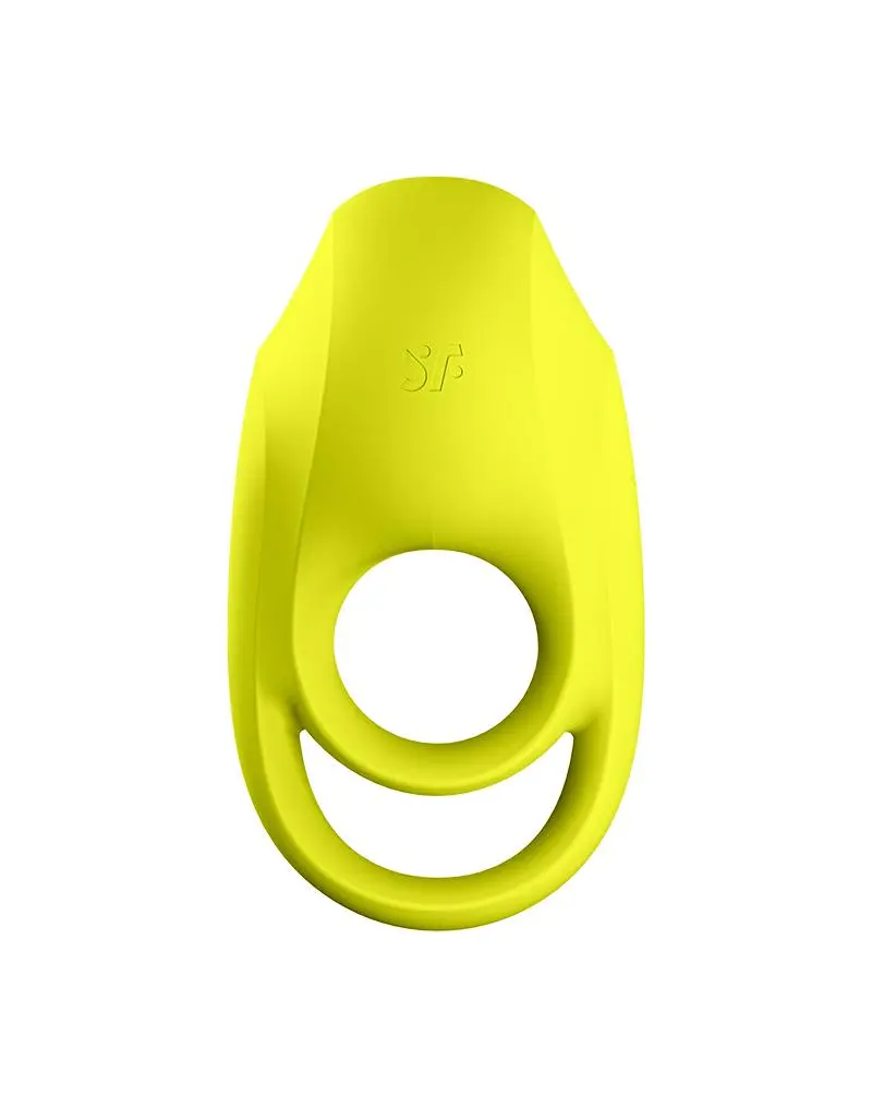 Satisfyer - Vibrerende Cockring Met Partner Stimulator - Koppel Vibrator Spectacular Duo - Geel 8 Satisfyer - Vibrerende Cockring Met Partner Stimulator - Koppel Vibrator Spectacular Duo - Geel - Afbeelding 6