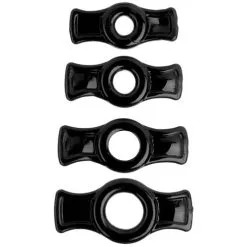 Erotiekvoordeel.nl Titanmen - Penis Ring Set - Zwart