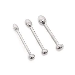 Kiotos Steel Urethral Trainer Kit 3 Solid Tear Penisplugs