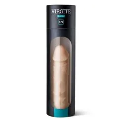 Virgite - Penis Sleeve Die Echt Aanvoelt Met Rekbare Ballenring 16.4 Cm - Lichte Huidskleur -Cock & Ball Toys Virgite Penis sleeve die echt aanvoelt Met rekbare Ballenring 16 4 cm Lichte Huidskleur 4