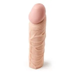 Virgite - Realistische Penis Sleeve 16.5 Cm - Lichte Huidskleur -Cock & Ball Toys Virgite Realistische Penis Sleeve 16 5 cm Lichte Huidskleur 3