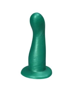 Ylva & Dite - Dildo Leda - Metallic Groen -Cock & Ball Toys Ylva Dite Dildo LEDA metallic groen 4
