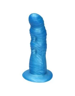 Ylva & Dite - Dildo Rhea - Metallic Blauw