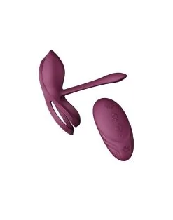 Zalo - Vibrerende Cockring & KoppelVibrator BAYEK Met Afstandsbediening - AMethyst Paars -Cock & Ball Toys ZALO Vibrerende Cockring koppelvibrator BAYEK met afstandsbediening amethyst paars 4