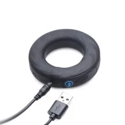 Zeus Electrosex Zeus - E-Stim Pro Siliconen Electrosex Vibrerende Cockring Met Afstandsbediening -Cock & Ball Toys Zeus E Stim Pro Siliconen Electrosex Vibrerende Cockring Met Afstandsbediening 4